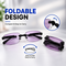 Rimless Folding Adaptive Power Mobile Protection Reading Glasses B1 G2 Free (3FORG10)